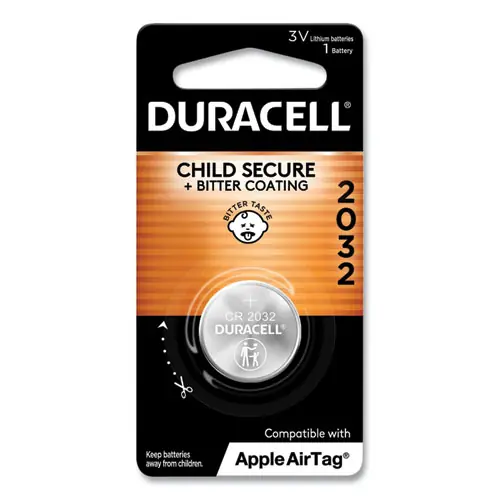 Duracell® Lithium Coin Batteries With Bitterant, 2032