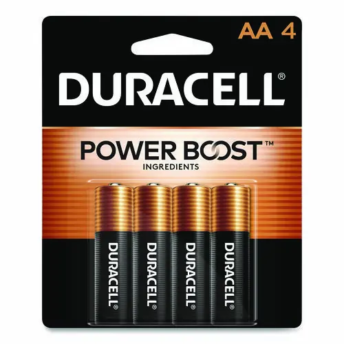 Duracell® Power Boost CopperTop Alkaline AA Batteries, 224/Carton