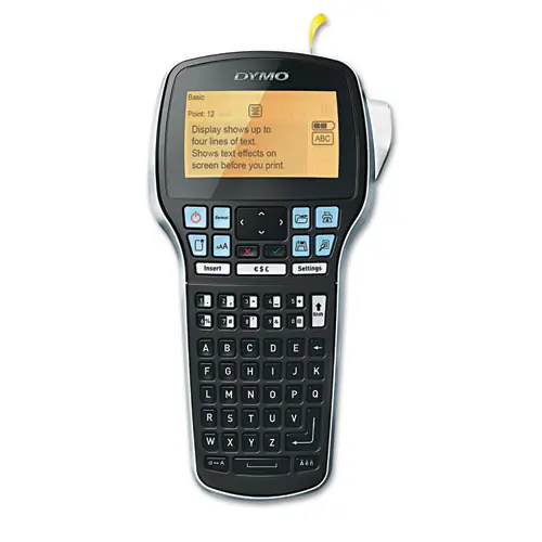 DYMO® LabelManager 420P Label Maker, Rechargeable, 4-Line Backlit Display, USB Connectable