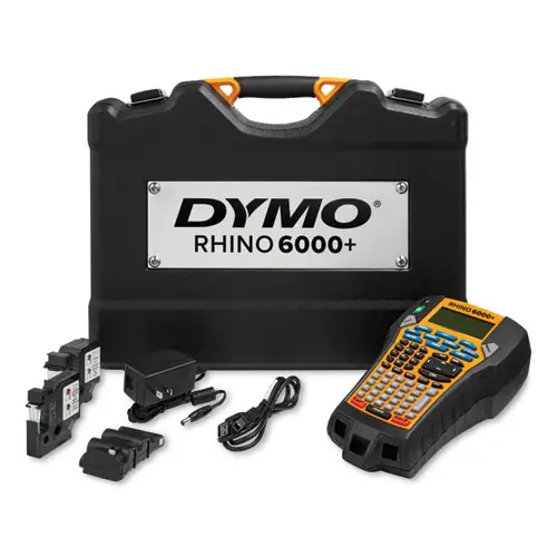 DYMO® Rhino 6000+ Industrial Label Maker with Carry Case