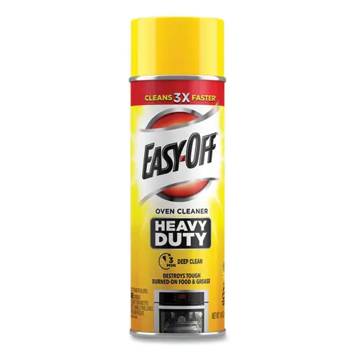 EASY-OFF® Heavy Duty Oven Cleaner, Fresh Scent, Foam, 14.5 oz Aerosol Spray