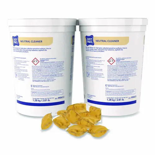 Easy Paks® Neutral Cleaner, 0.5 oz Packet, 90/Tub