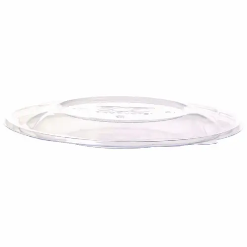 Eco-Products® Salad Bowl Lids, 9.5" Diameter, Clear, Plastic, 300/Carton