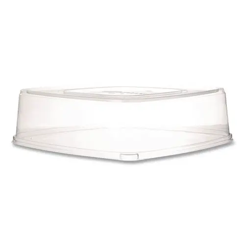 Eco-Products® Vanguard Regalia Serving Tray Lids, Clear Plastic, 50/Carton