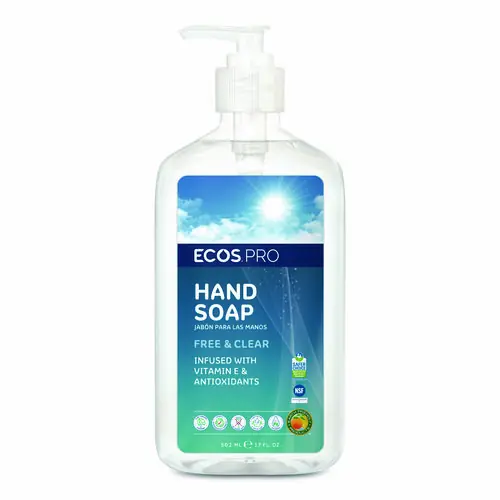 ECOS® PRO Liquid Hand Soap, Free and Clear Scent, 17 oz