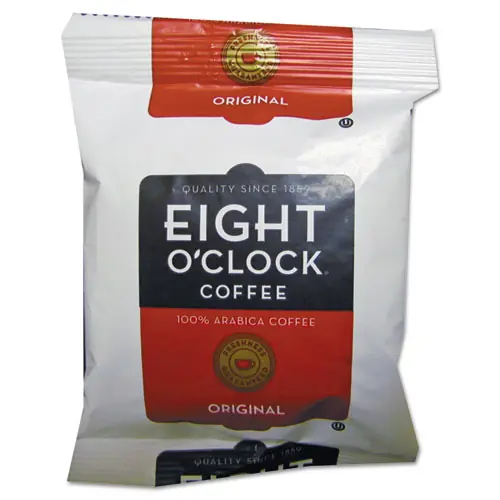 Eight O'Clock Original Ground Coffee Fraction Packs, 1.5 oz, 42/Carton
