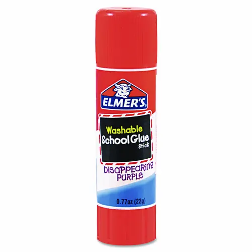 Elmer's® School Glue Stick, 0.77 oz, Dries Clear