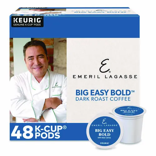 Emeril's™ Big Easy Bold Coffee K-Cups, 0.4 oz, 48/Box