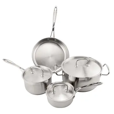 Empire Proware – 7 Pc Stainless Cookware Set