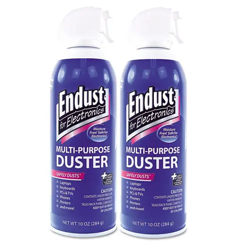 Endust® Compressed Air Duster for Electronics, 10 oz, 2/Pack