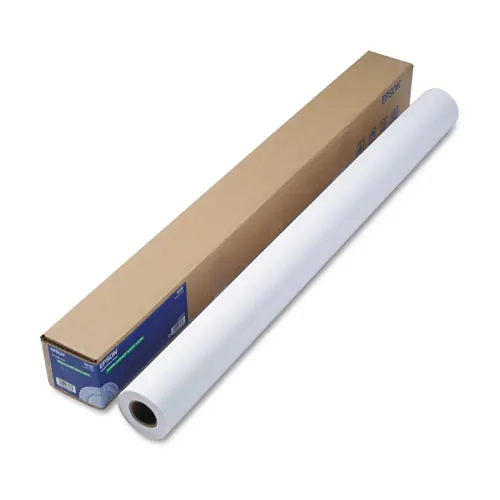 Epson® Double Weight Matte Paper, 8 mil, 44" x 82 ft, Matte White