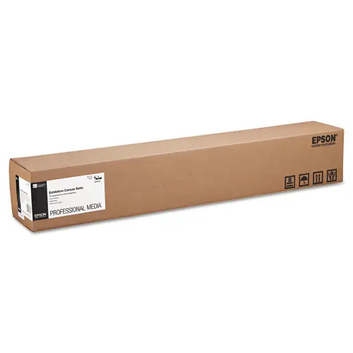 Epson® Exhibition Canvas, Satin White, 36" x 40 ft, 23 mil