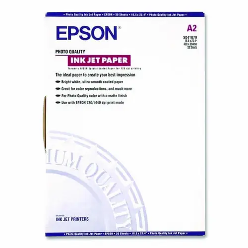 Epson® Matte Presentation Paper, 16.5 x 23.5, Matte White, 30/Pack