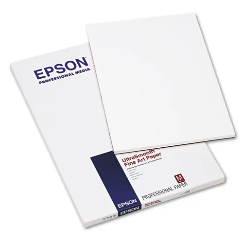 Epson® Paper for Stylus Pro 7000/9000, Matte White Photo Paper, 13 x 19, 25 Sheets/Pack