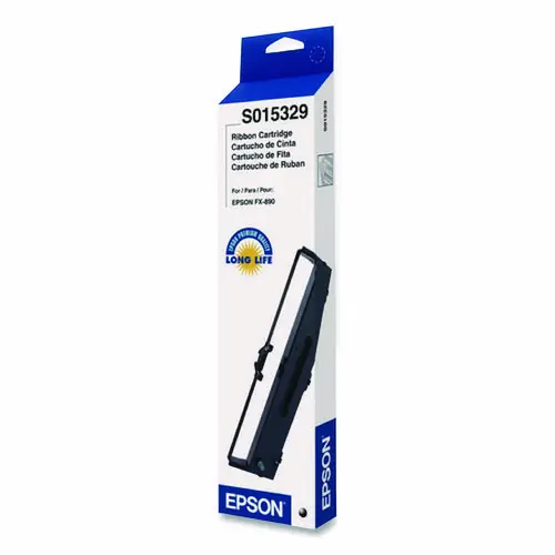 Epson® S015329 Ribbon, Black