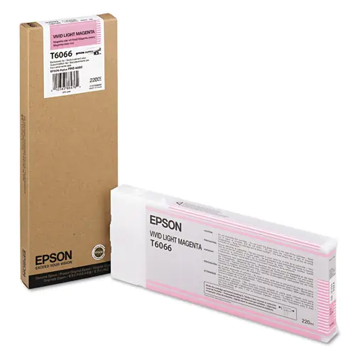 Epson® T606600 (60) Ink Cartridge, Vivid Light Magenta