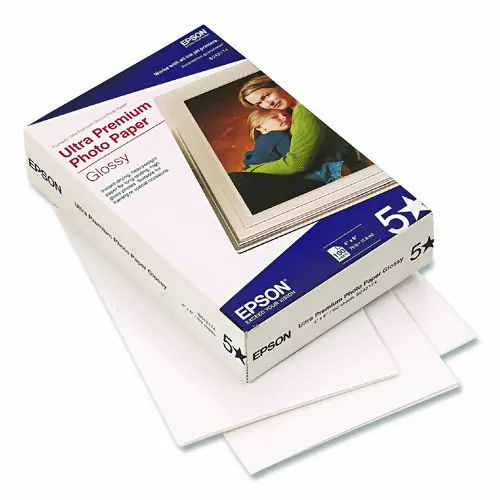 Epson® Ultra Premium Glossy Photo Paper, 4 x 6, 100/Pack - Extended Delivery