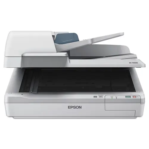 Epson® WorkForce DS-70000 Duplex Document Scanner, 600 dpi, 11.7" x 17" Flatbed, 200-Sheet ADF