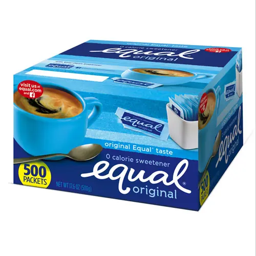 Equal® Zero Calorie Sweetener, 500 Packets, 0.04 oz Each