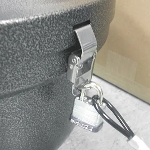 Ex-Cell Smokers' Oasis Lock Kit with 48" Steel Cable and Padlock