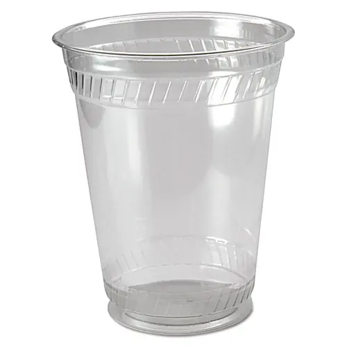 Fabri-Kal® Greenware Cold Drink Cups, 16 oz, Sugarcane, Clear, 50/Sleeve, 20 Sleeves/Carton