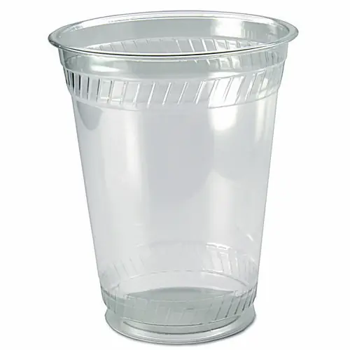 Fabri-Kal® Kal-Clear PET Cold Drink Cups, 16 oz to 18 oz, Plastic, Clear, 50/Sleeve, 20 Sleeves/Carton