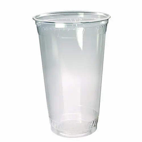 Fabri-Kal® Kal-Clear PET Cold Drink Cups, 24 oz, Plastic, Clear, 25/Sleeve, 24 Sleeves/Carton