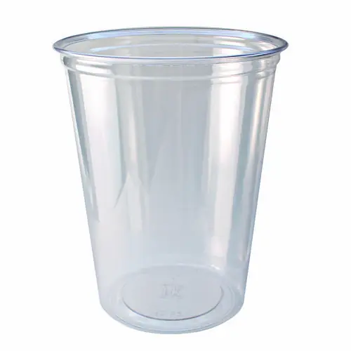 Fabri-Kal® Recycleware Round Deli Container, 32 oz, Clear, Plastic, 500/Carton