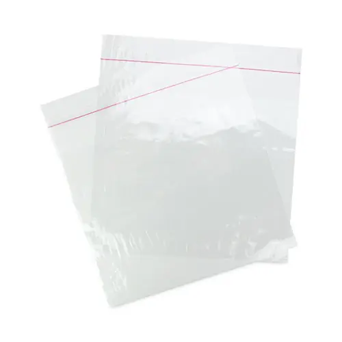 Fantapak Sandwich Bags with Resealable Tape Closure, Clear, 1,000/Carton