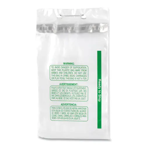 Fantapak Wicketed E-Commerce Bags, 9 x 14, 1.5 mil, 1,000/Box