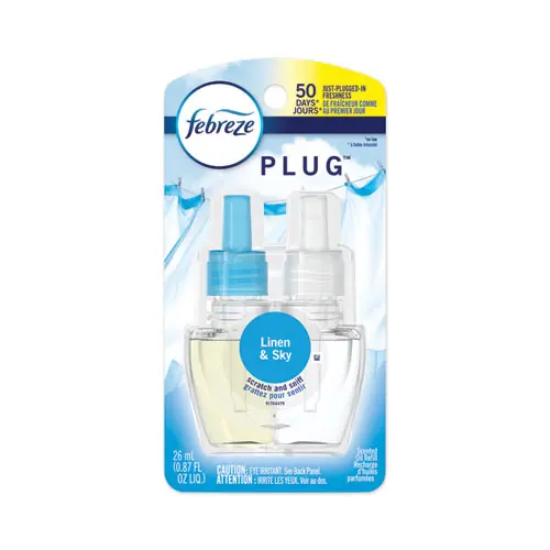 Febreze® PLUG Air Freshener Refills, Linen and Sky