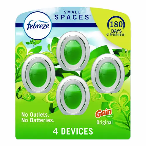 Febreze® smallSPACES Gain Original Air Freshener, 0.25 oz, 4/Pack