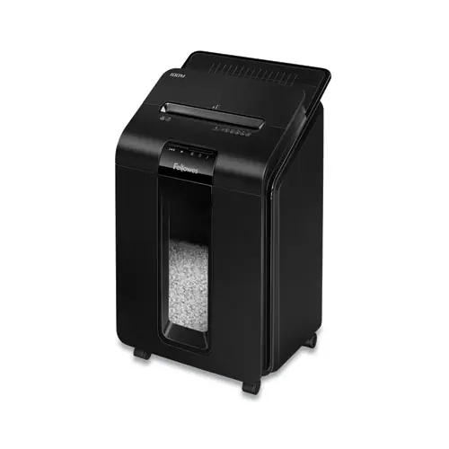Fellowes® AutoMax 100M Auto Feed Micro-Cut Shredder, 100 Auto/10 Manual Sheet Capacity