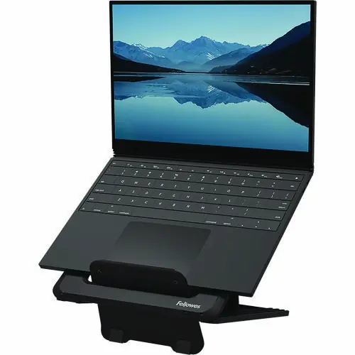 Fellowes® Breyta Laptop Stand, Black, Supports Up to 8.8 lbs