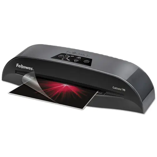 Fellowes® Callisto 95 Laminators, 9" Max Document Width, 5 mil Max Document Thickness