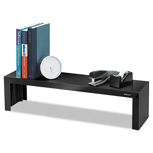 Fellowes® Designer Suites Shelf, Black Pearl, 30 lb Capacity, 26" x 7" x 6.75"