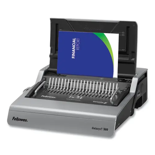 Fellowes® Galaxy 500 Electric Comb Binding System, Gray