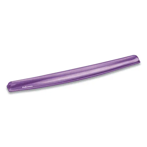 Fellowes® Gel Crystals Keyboard Wrist Rest - Purple, 18.5" x 2.25"
