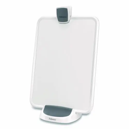 Fellowes® I-Spire Series Document Lift, 100 Sheet Capacity, ABS Plastic/High Impact Polystyrene, White/Gray