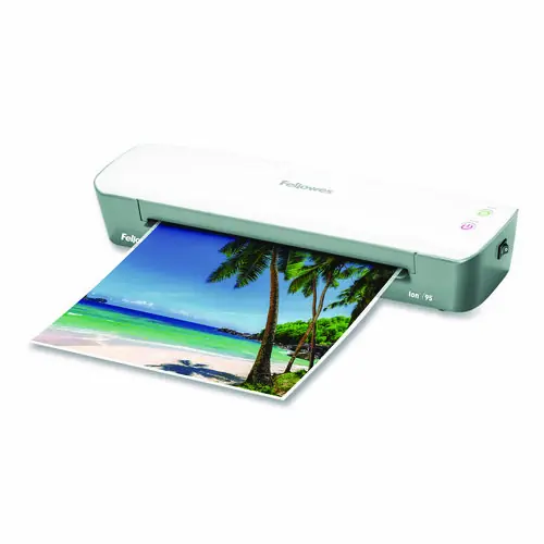 Fellowes® Ion 95 Thermal Laminator, Two Rollers, 9.5" Max Document Width, 5 mil Max Document Thickness