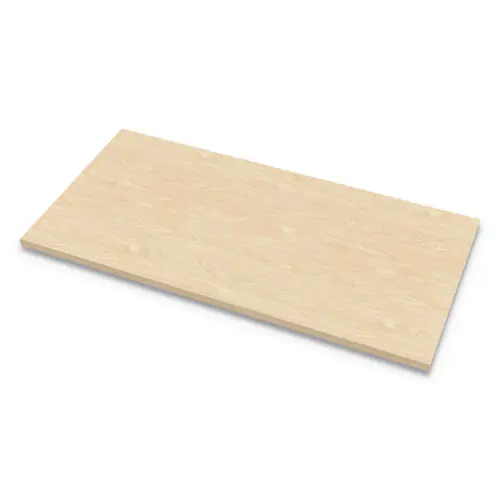 Fellowes® Levado Laminate Table Top, 48" x 24", Maple
