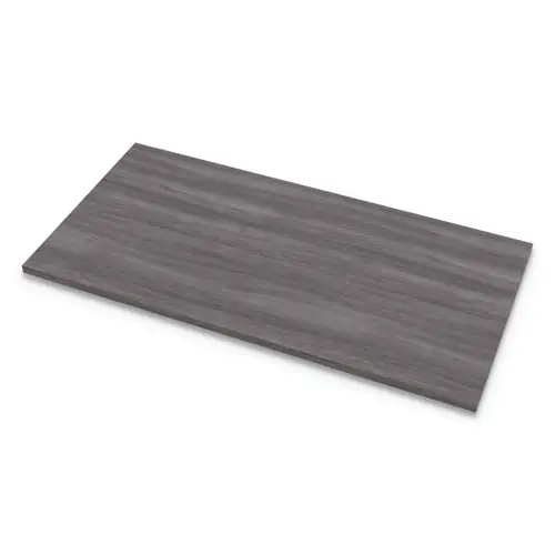 Fellowes® Levado Laminate Table Top, 60" x 30", Gray Ash