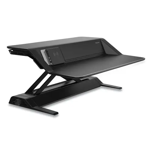 Fellowes® Lotus DX Sit-Stand Workstation, Black