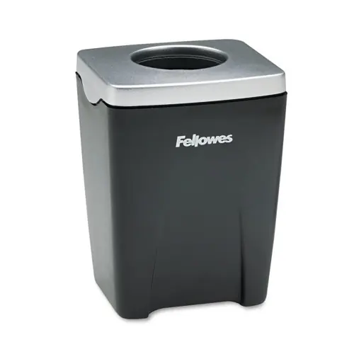Fellowes® Office Suites Paper Clip Cup, Black/Silver