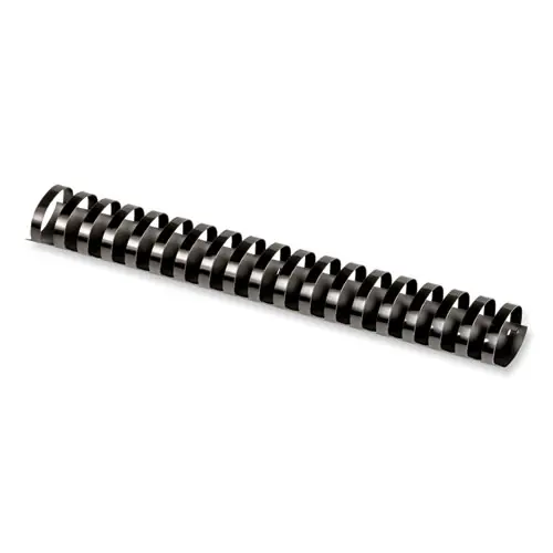 Fellowes® Plastic Comb Bindings, 1 1/2" Diameter, 340 Sheet Capacity, Black, 50/Pack