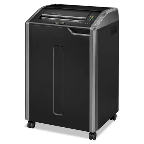 Fellowes® Powershred 485i 100% Jam Proof Strip-Cut Shredder, 38 Manual Sheet Capacity, TAA Compliant
