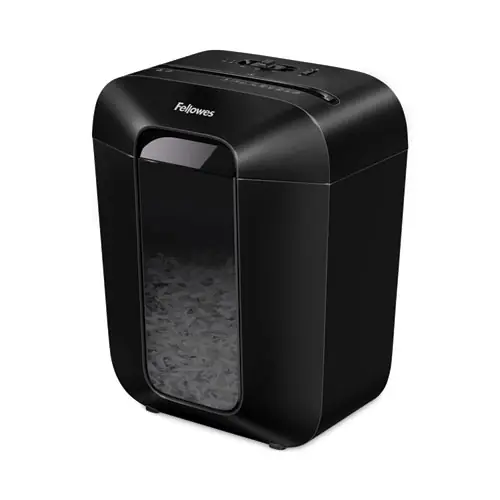 Fellowes® Powershred LX45 Cross-Cut Shredder, 8-Sheet Capacity