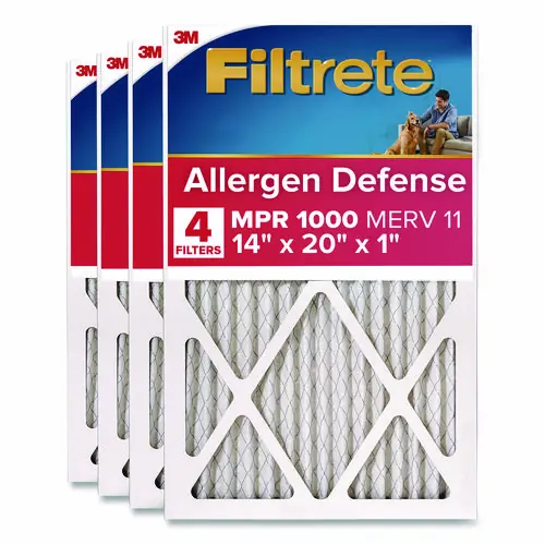 Filtrete™ Allergen Defense Air Filter, 12 x 20, 4/Carton