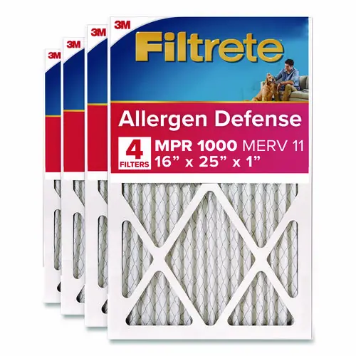 Filtrete™ Allergen Defense Air Filter, 16 x 25, 4/Carton