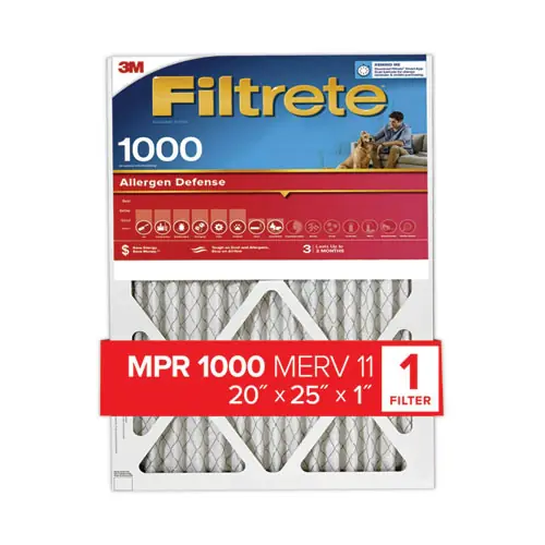 Filtrete™ Allergen Defense Air Filter, 20" x 25"